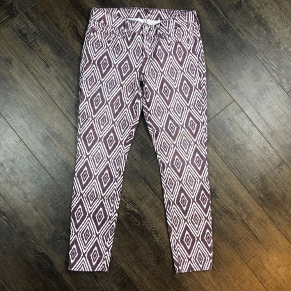 7 For All Mankind - Mauve Skinny Jeans Pants 24